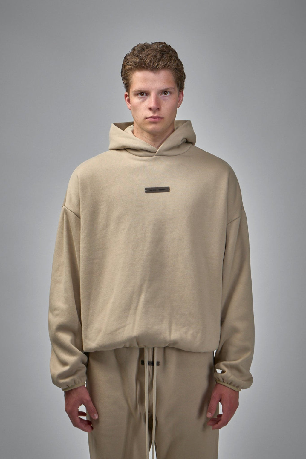 Fear of God Essentials - Modern Fit Fleece Hoodie - LABELS