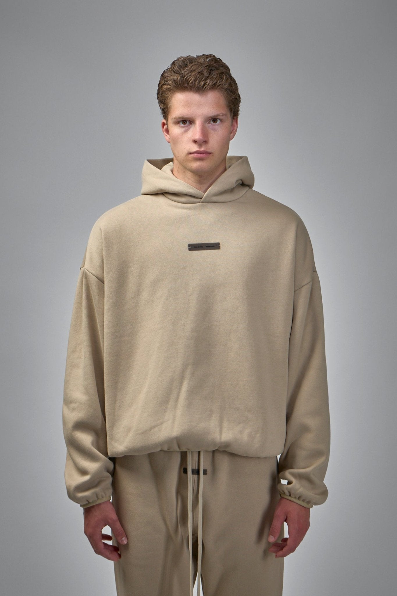 Fear of God Essentials - Modern Fit Fleece Hoodie - LABELS