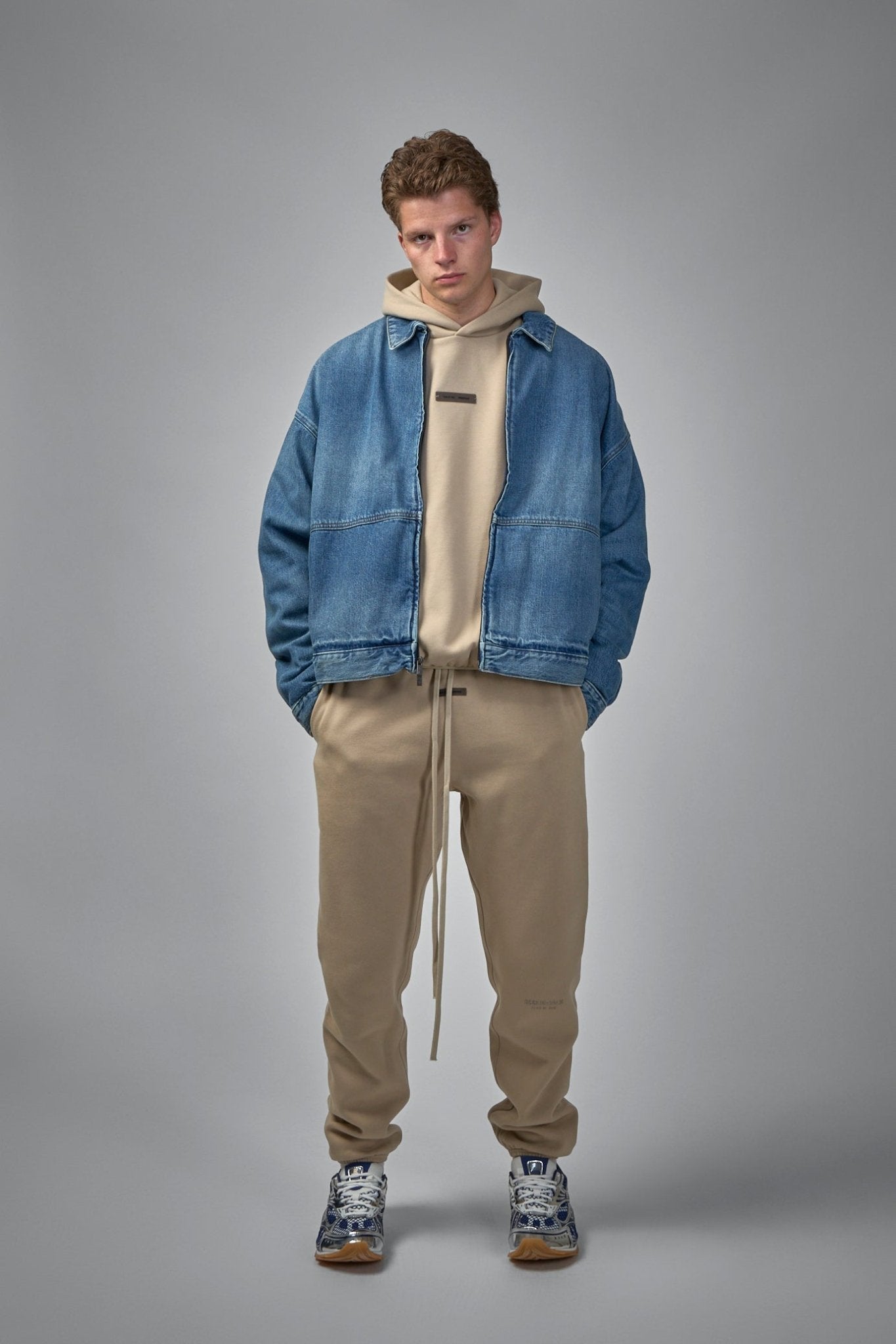 Fear of God Essentials - Modern Fit Fleece Hoodie - LABELS