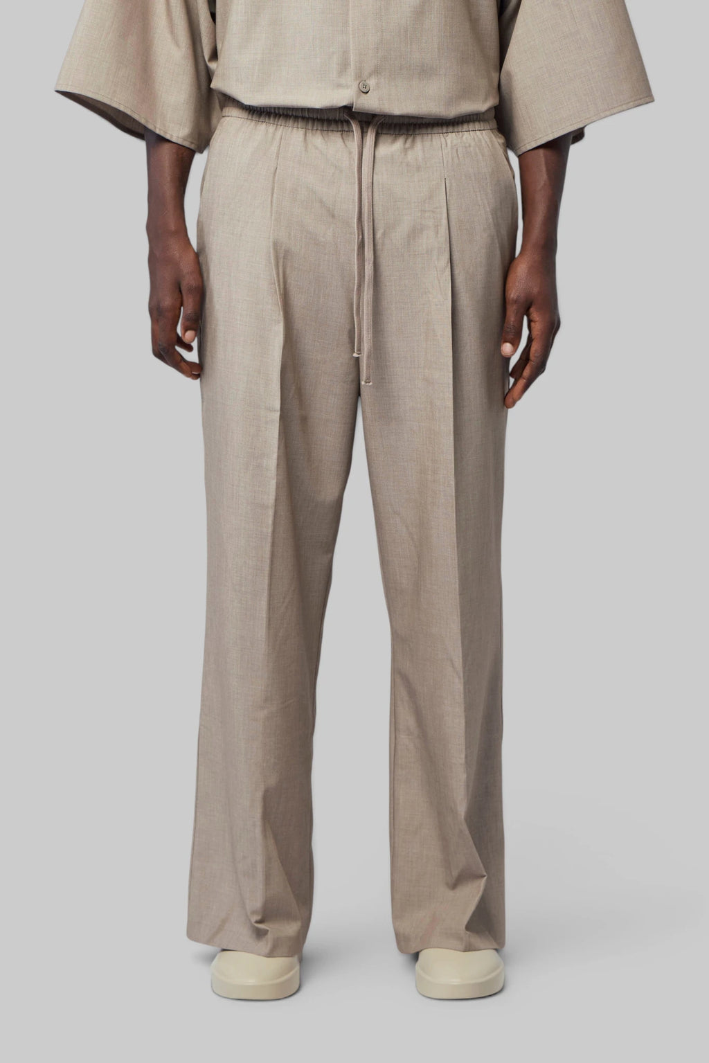 Fear Of God Essentials - Pleat Front Drawstring Pant - LABELS