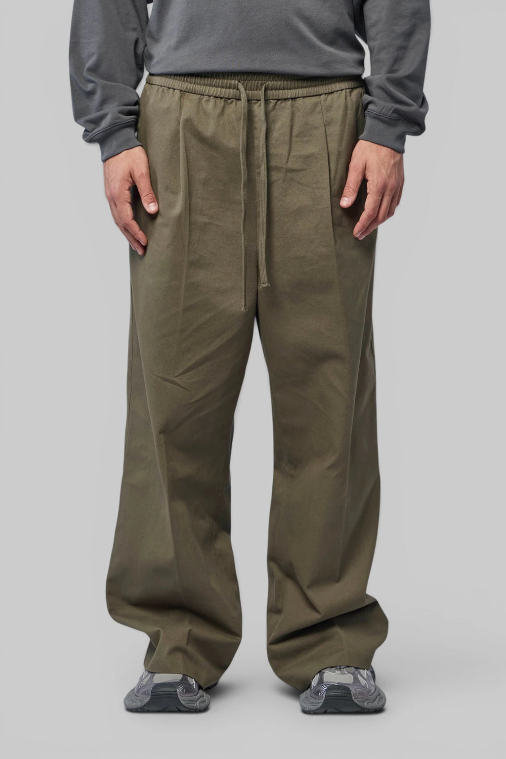 Fear Of God Essentials - Pleat Front Drawstring Pant - LABELS