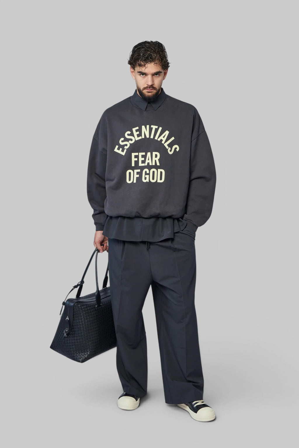 Fear Of God Essentials - Pleat Front Drawstring Pant - LABELS