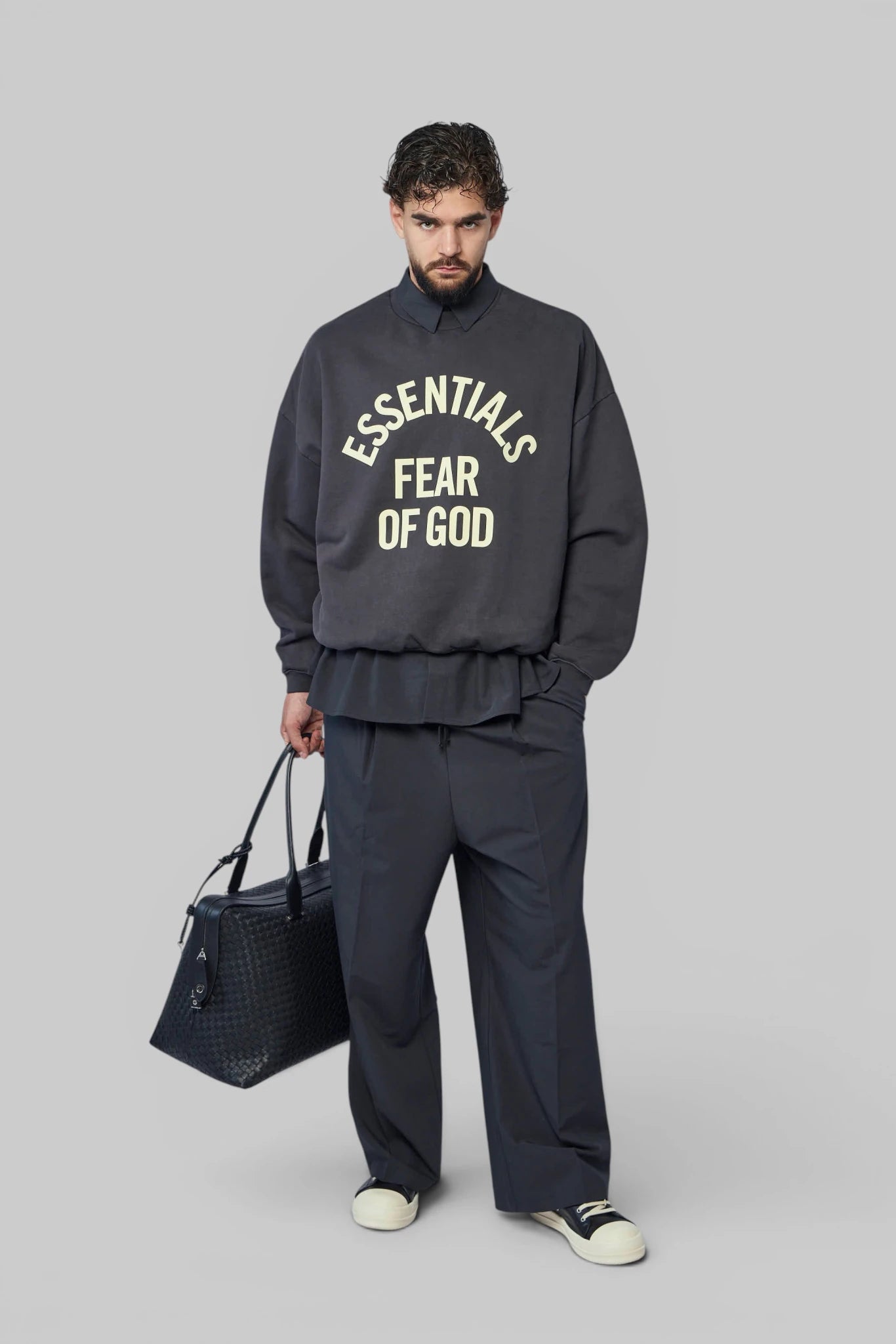 Fear Of God Essentials - Pleat Front Drawstring Pant - LABELS