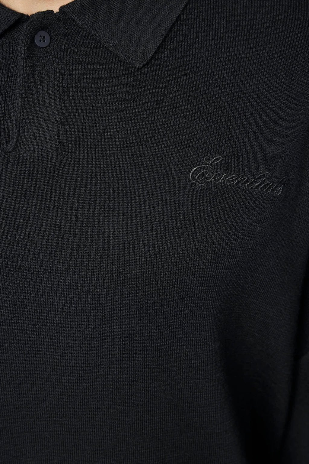 Fear Of God Essentials - Signature 3/4 Sleeve 90's Knit Polo - LABELS