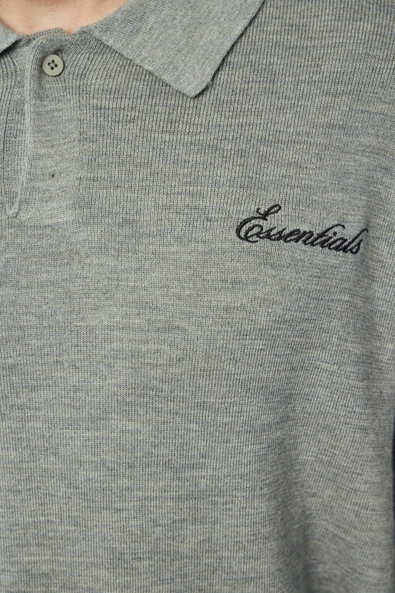 Fear Of God Essentials - Signature 3/4 Sleeve 90's Knit Polo - LABELS