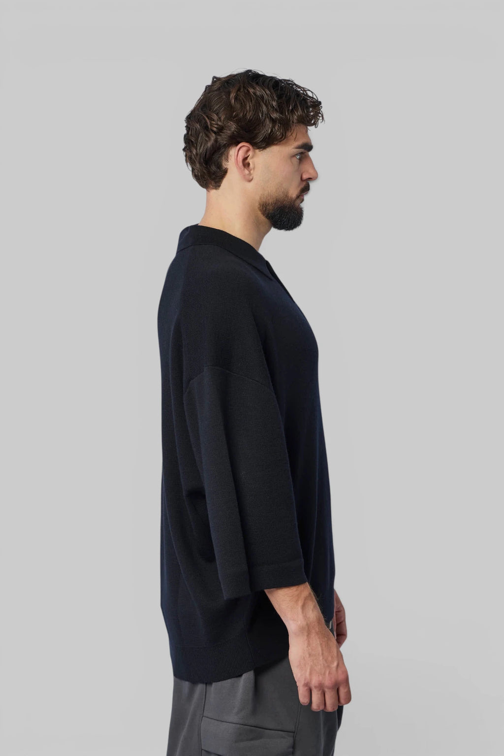 Fear Of God Essentials - Signature 3/4 Sleeve 90's Knit Polo - LABELS