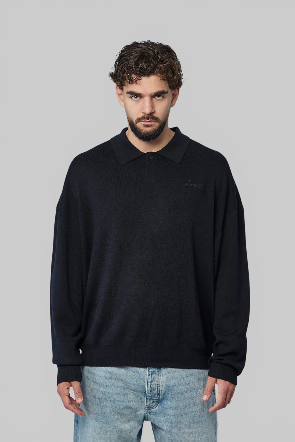 Fear Of God Essentials - Signature 90's Knit Polo - LABELS