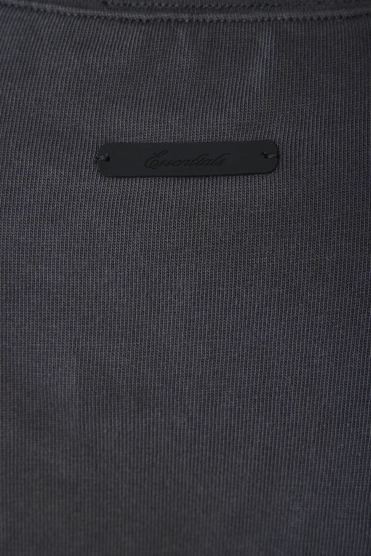 Fear Of God Essentials Long Sleeve Tee fabric texture close-up