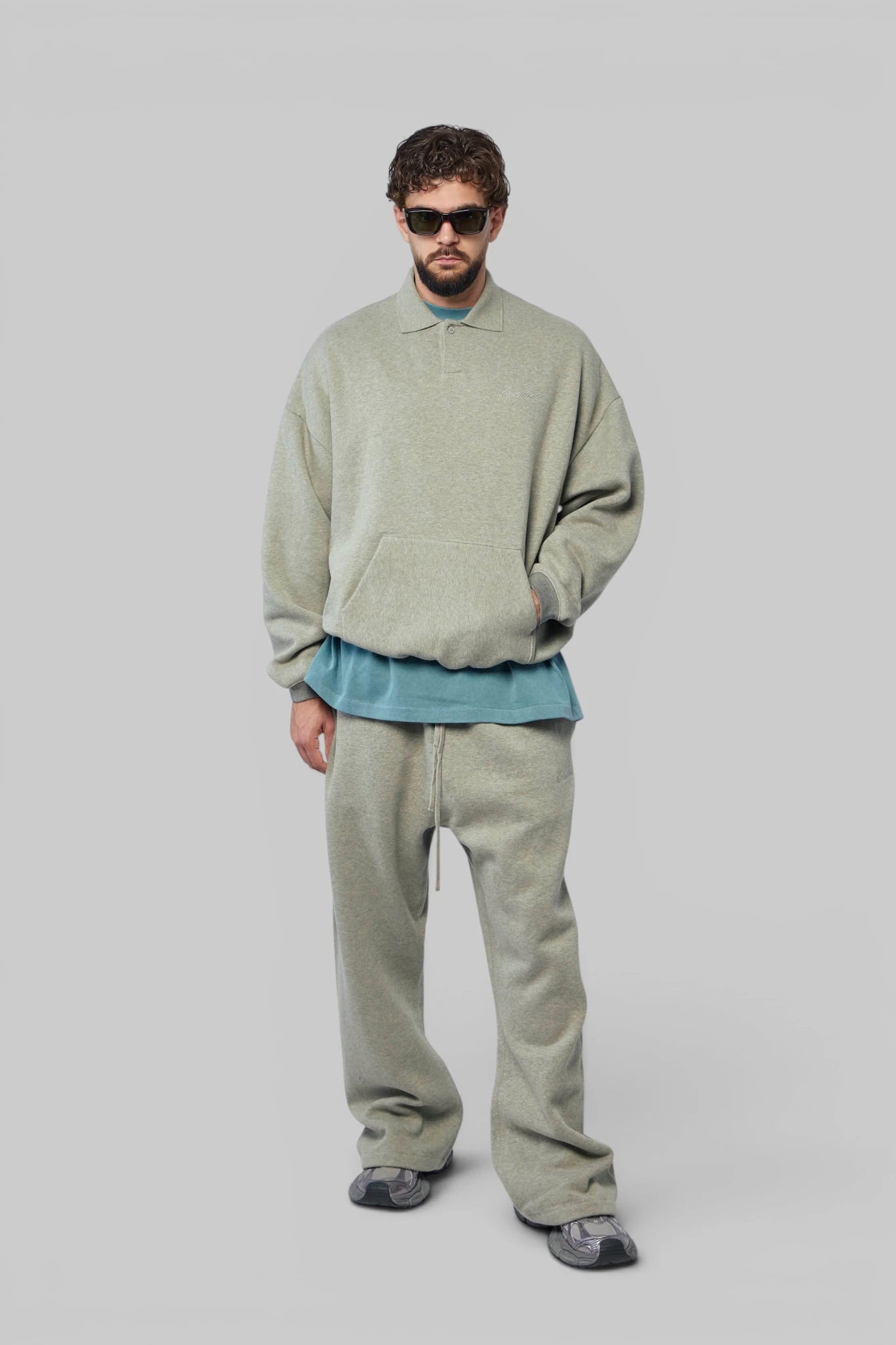 Fear Of God Essentials - Signature 90's Polo Sweatshirt - LABELS