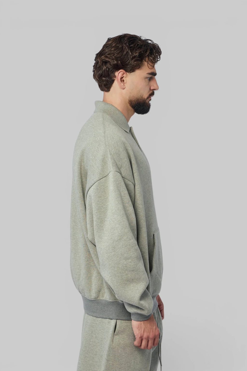 Fear Of God Essentials - Signature 90's Polo Sweatshirt - LABELS