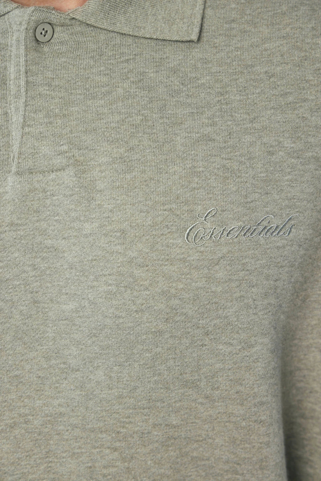 Fear Of God Essentials - Signature 90's Polo Sweatshirt - LABELS