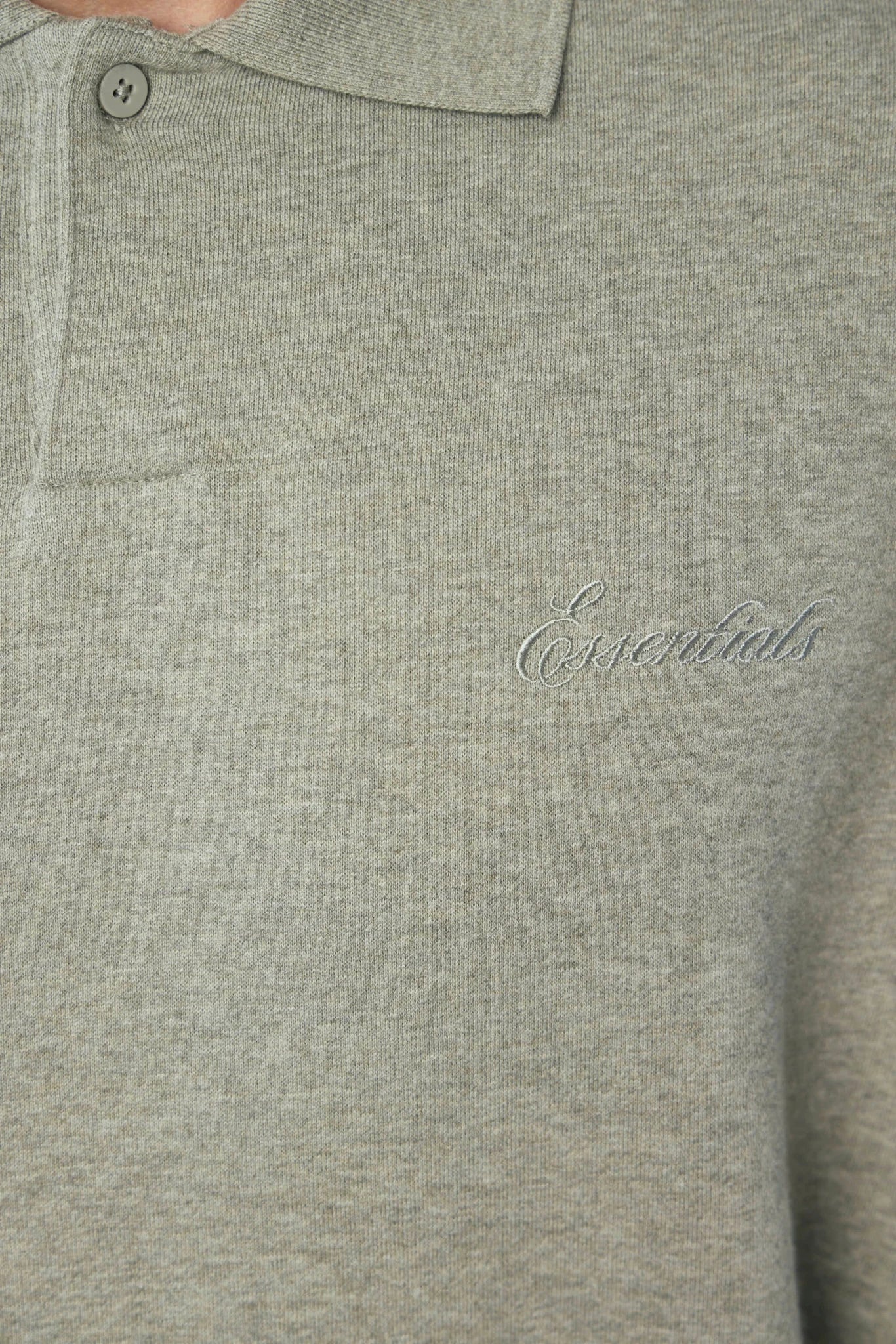 Fear Of God Essentials - Signature 90's Polo Sweatshirt - LABELS