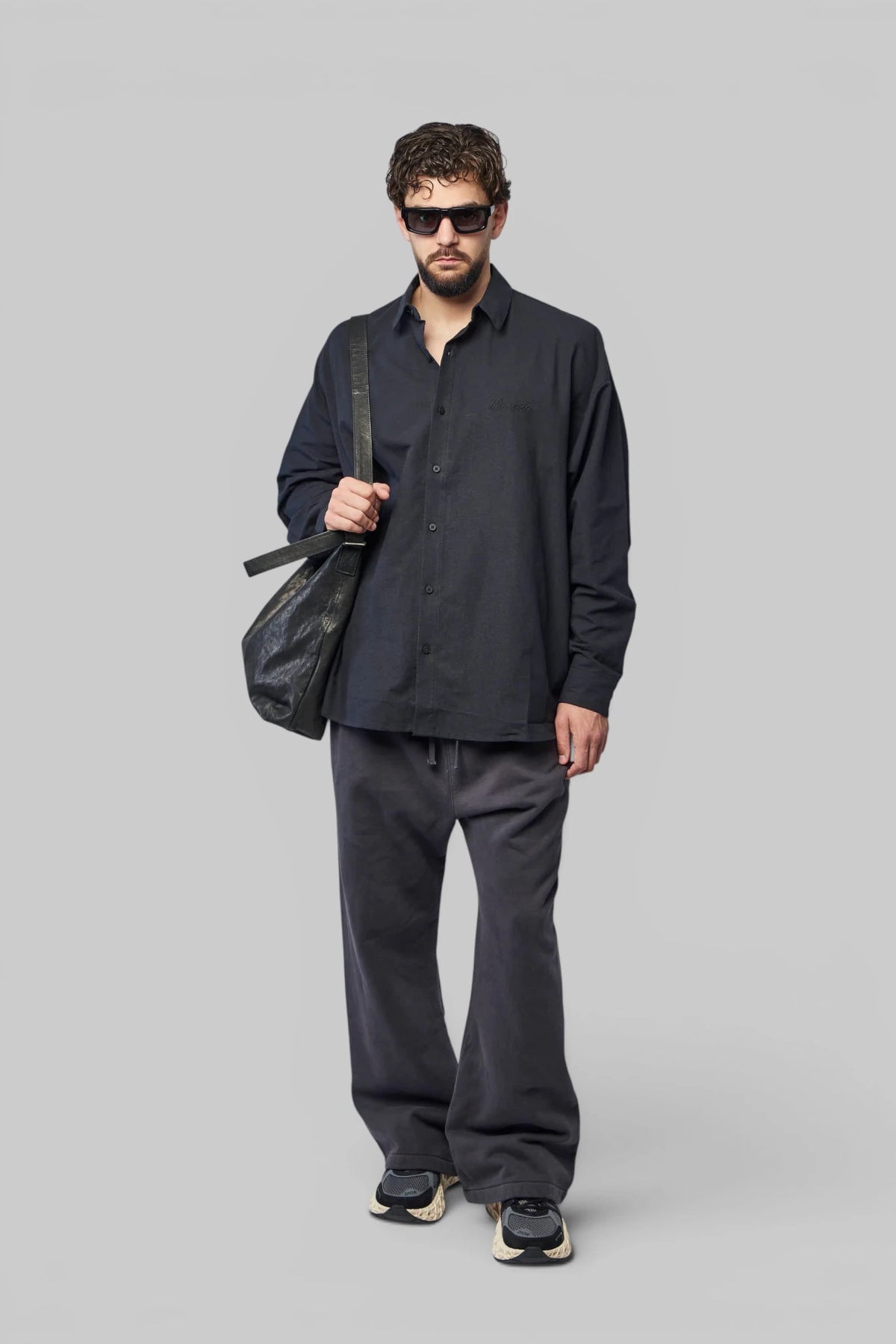 Fear Of God Essentials Signature Button Up Shirt back detail