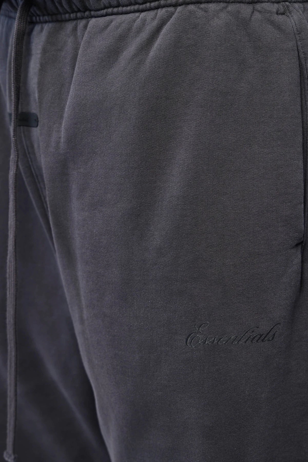 Back view of Fear Of God Essentials Signature Flare Sweatpant