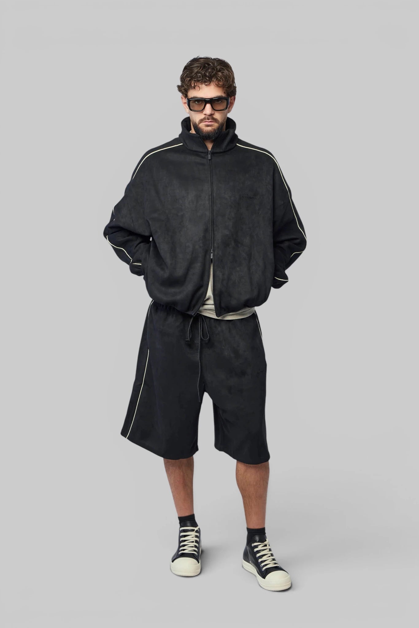 Fear Of God Essentials - Signtature Modern Track Jacket W/ Piping - LABELS