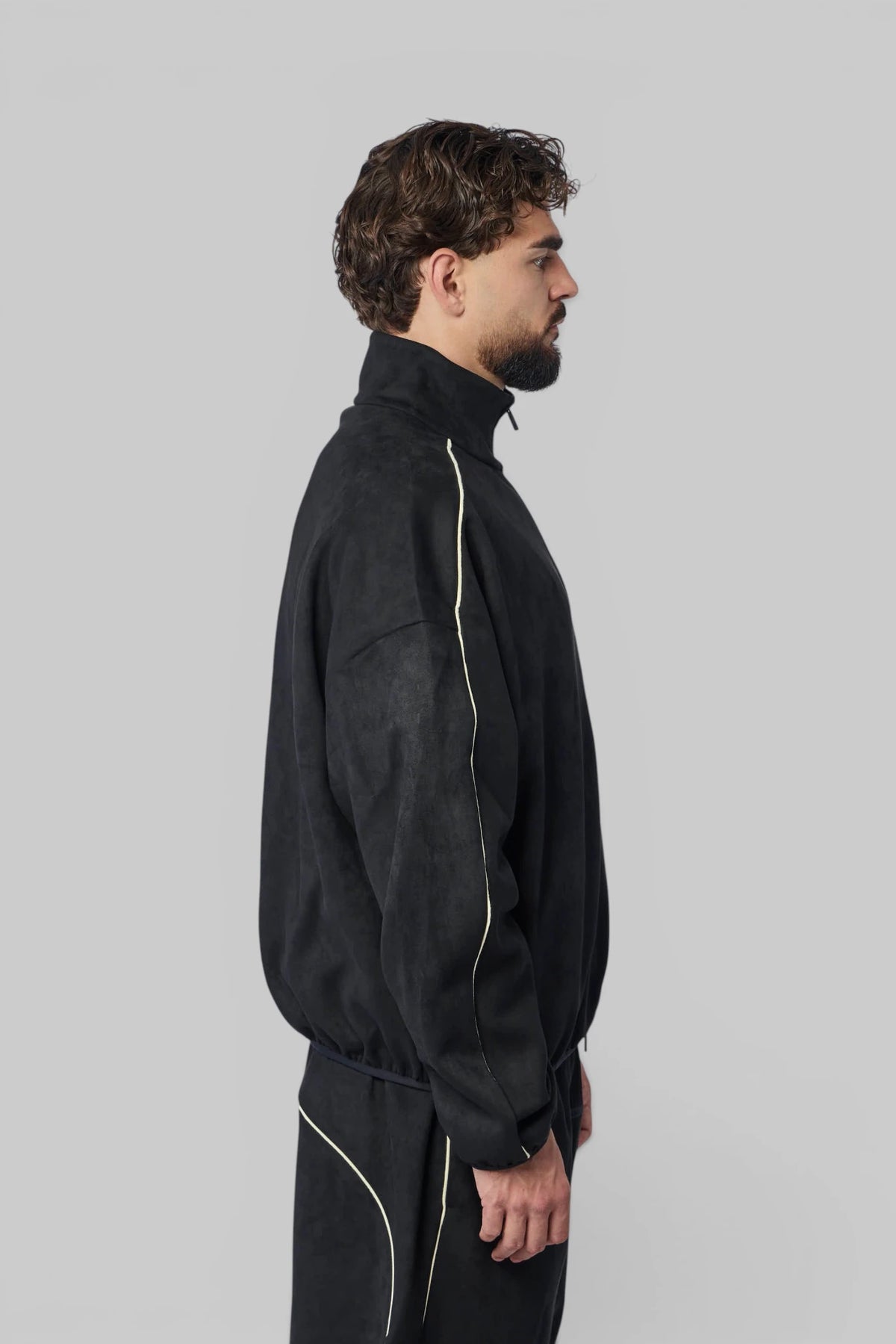 Fear Of God Essentials track jacket full front zipper closure