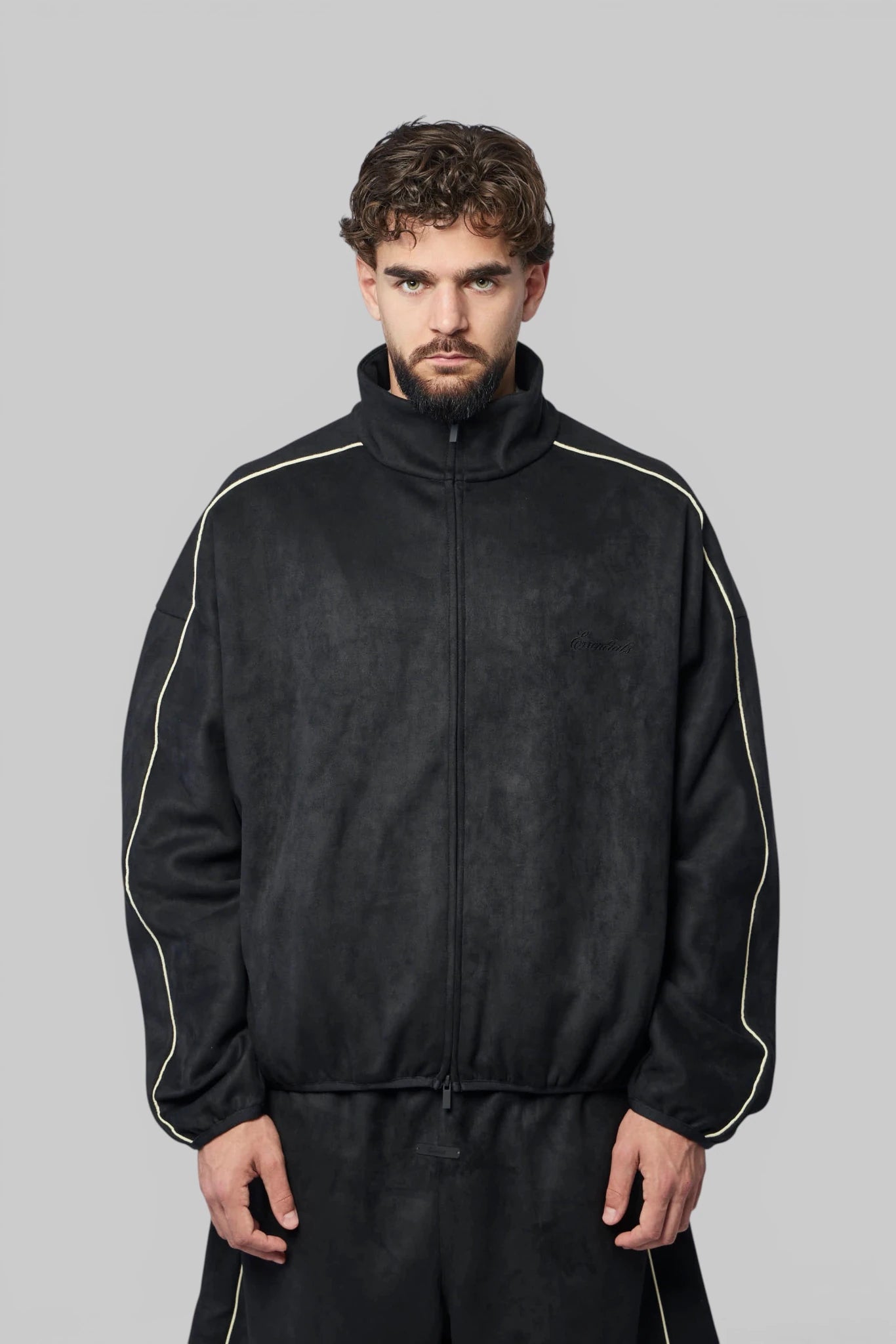 Fear Of God Essentials - Signtature Modern Track Jacket W/ Piping - LABELS