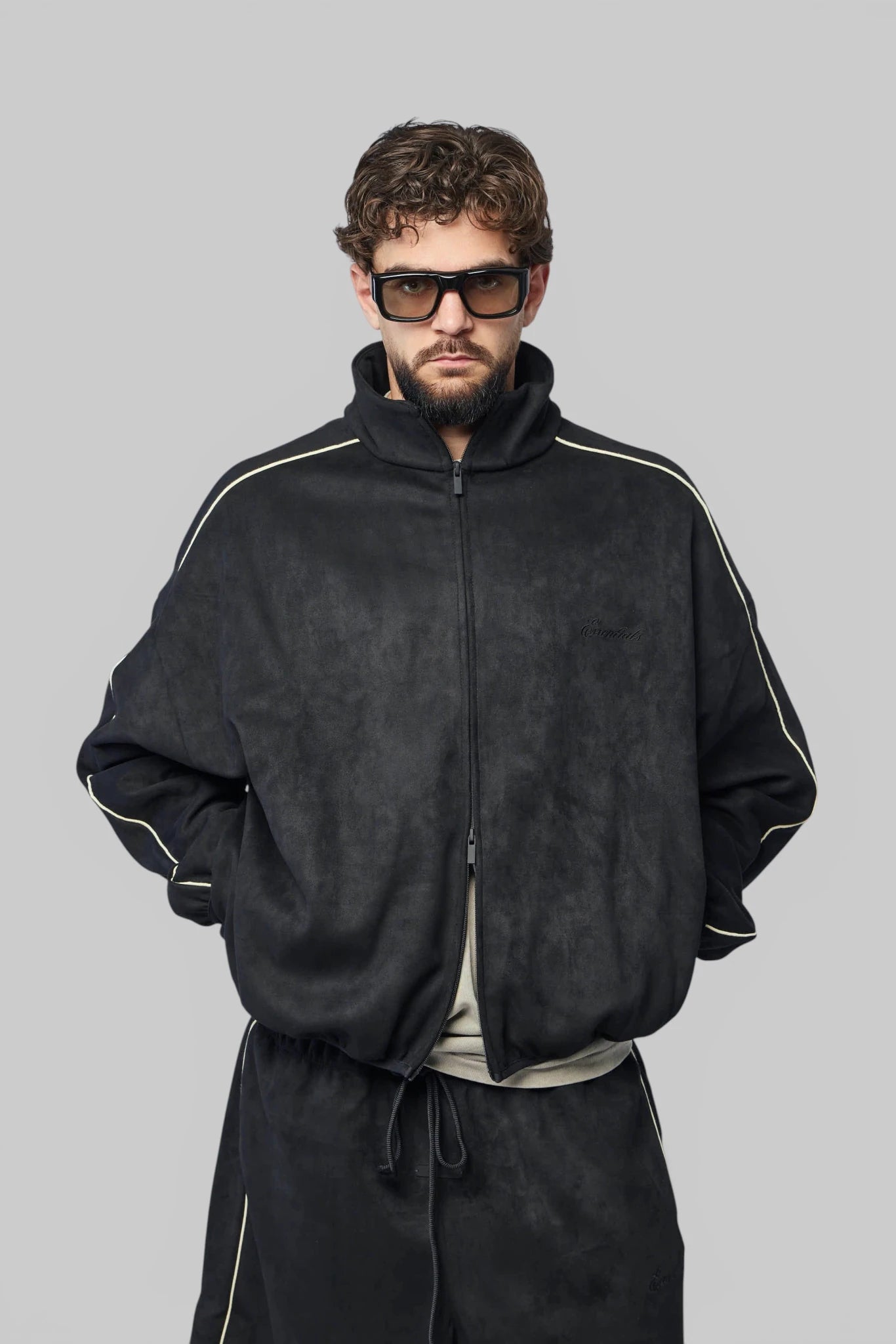 Fear Of God Essentials - Signtature Modern Track Jacket W/ Piping - LABELS