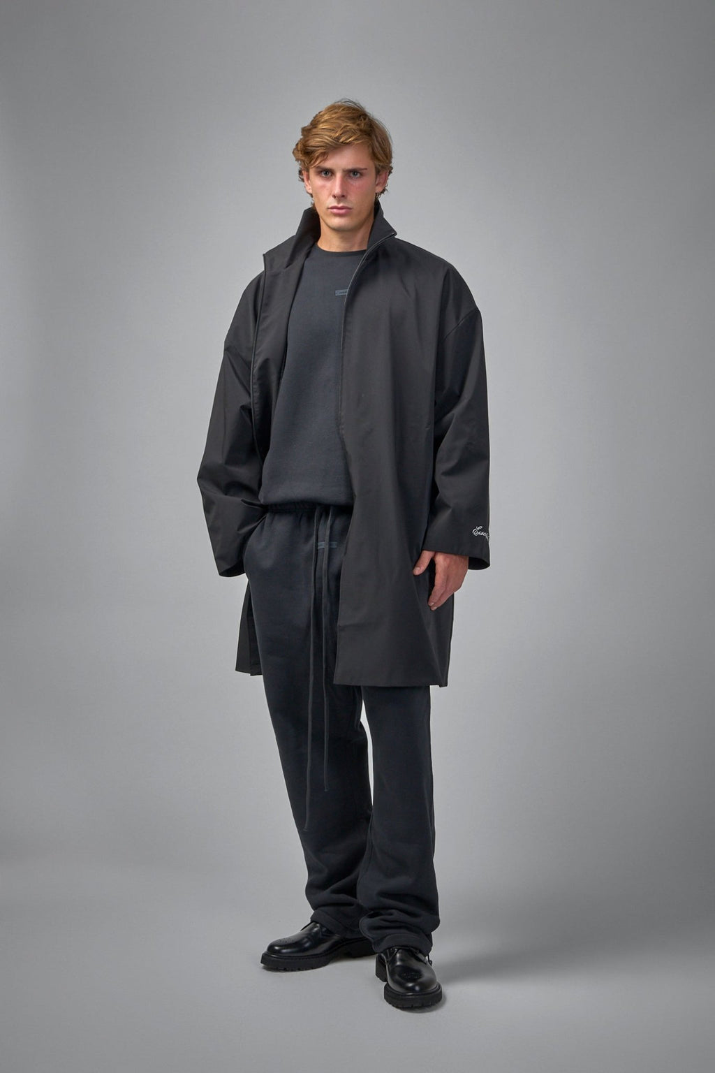 Fear of God Essentials - Sporty Nylon High Neck Jacket - LABELS