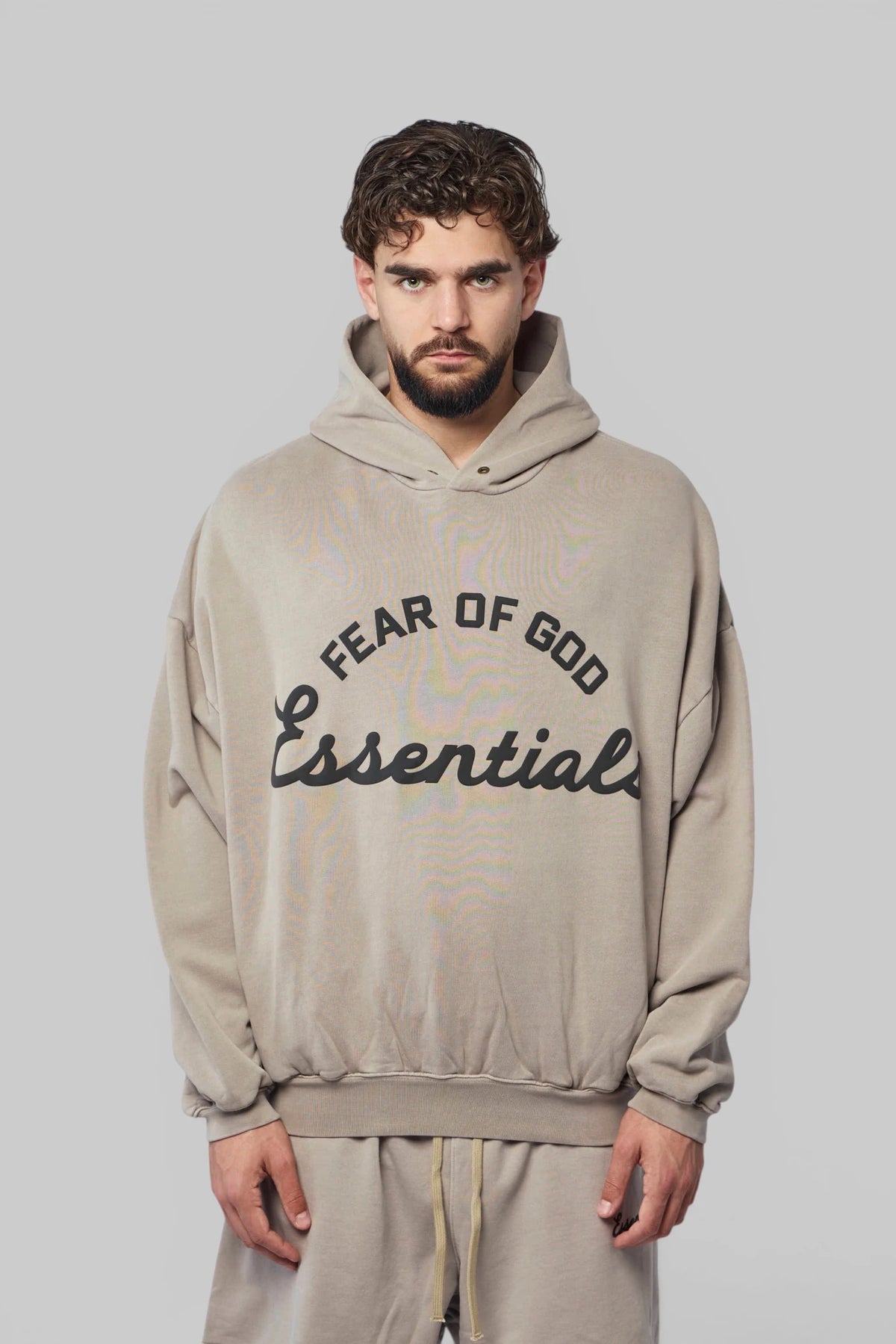 Fear Of God Essentials Training 90's Hoodie back view