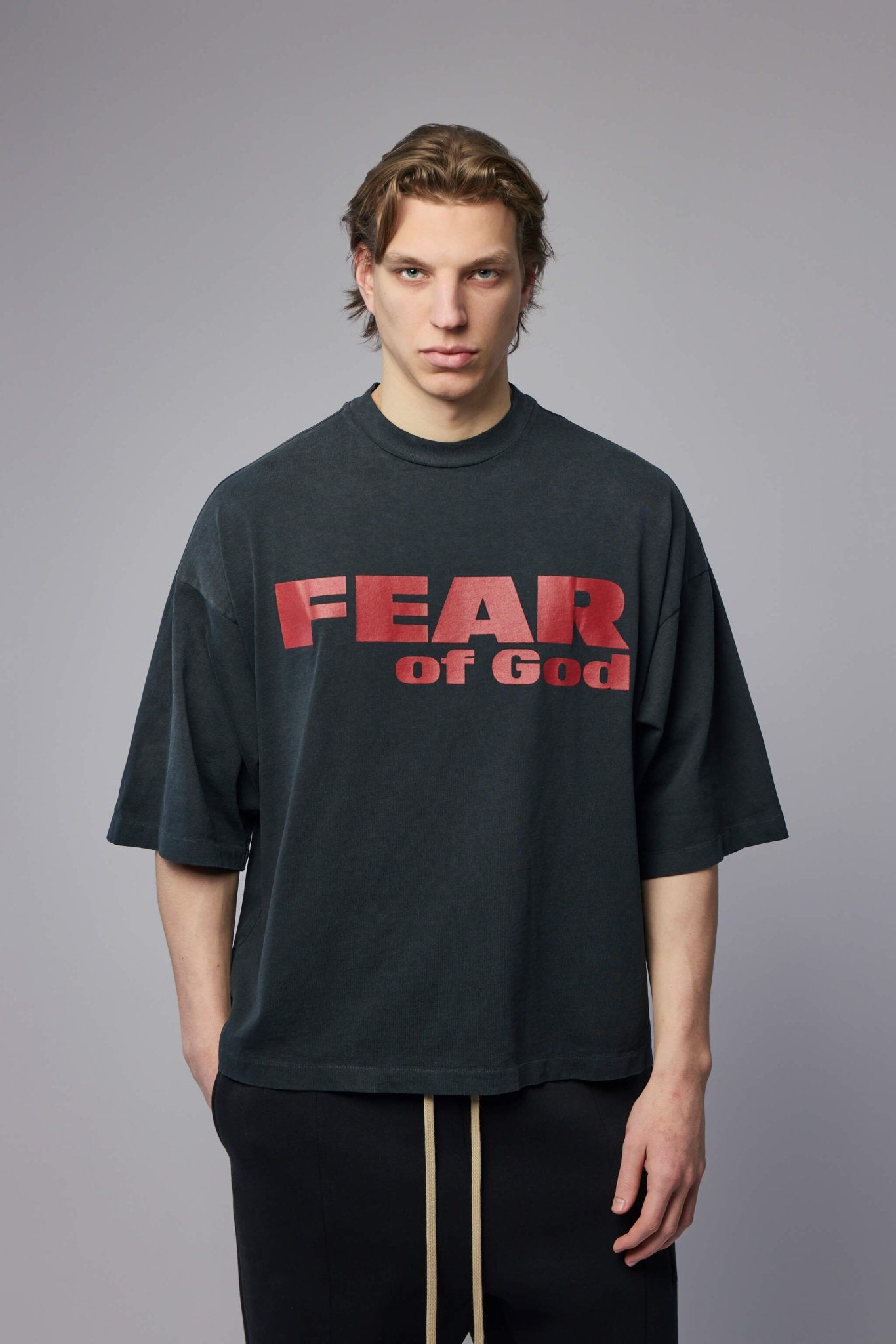 Fear of God - Relaxed ''Fear Of God'' Tee - LABELS