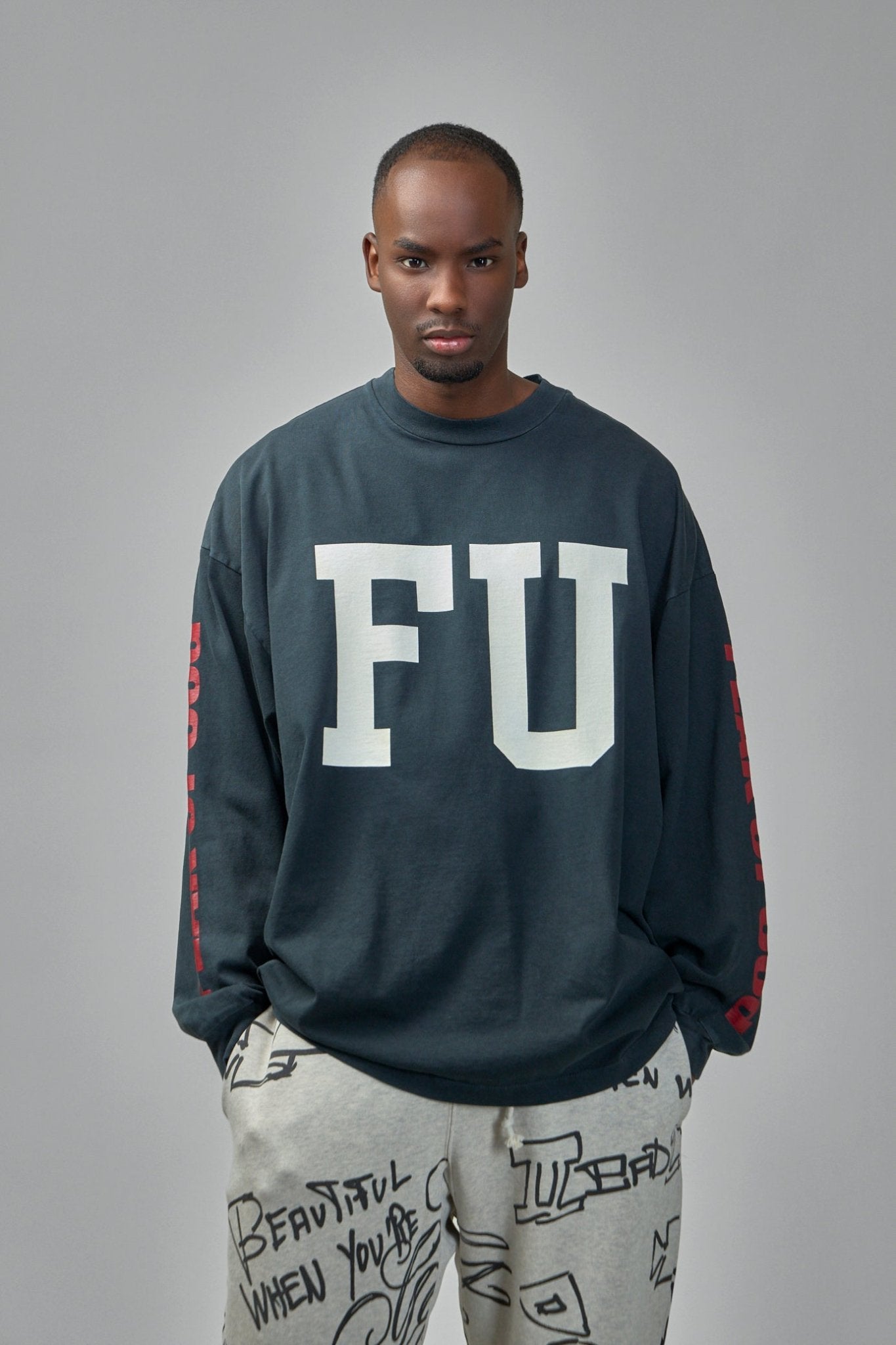 Fear of God - Relaxed Freedom Long Sleeve Tee - LABELS