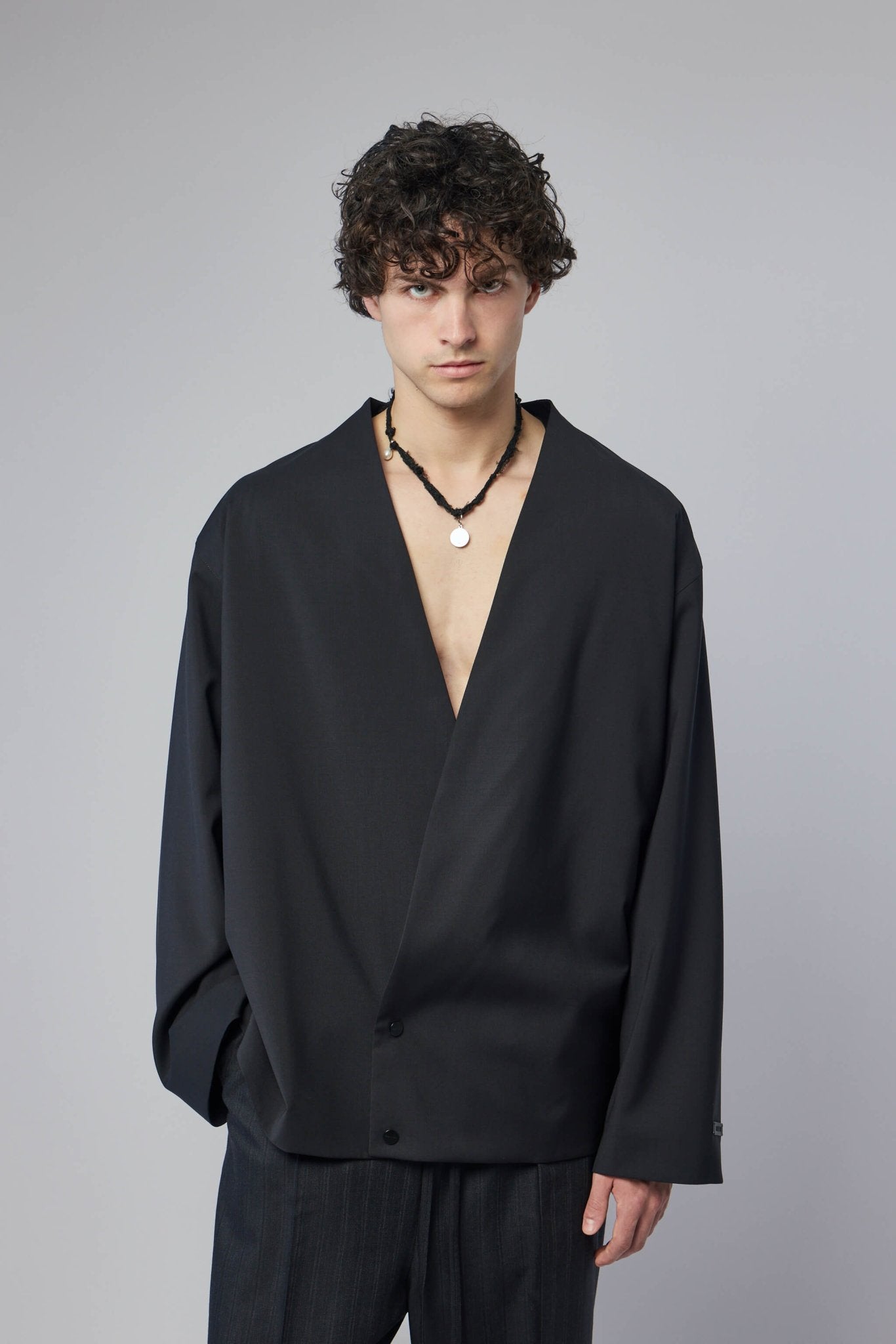 Fear Of God - Relaxed Lapelless Jacket - LABELS