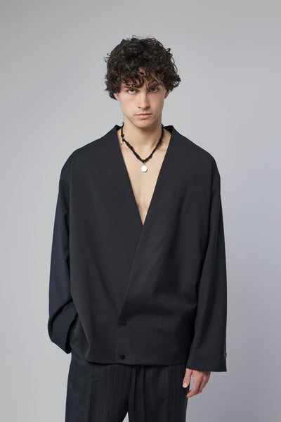 Fear Of God Relaxed Lapelless Jacket - Premium Wool – LABELS