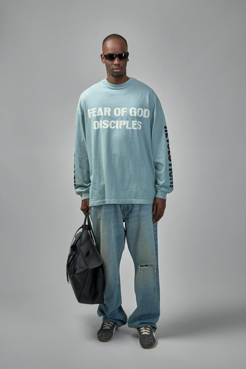 Fear of God - Relaxed Long Sleeve Disciple Tee - LABELS