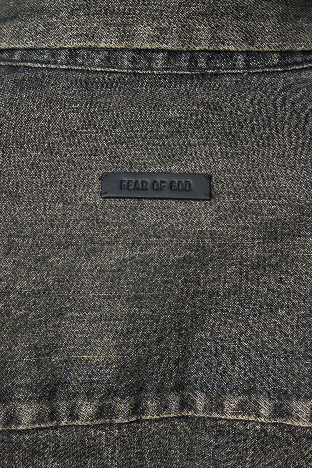 Fear of God - Snap Front Denim Overshirt Worn - LABELS