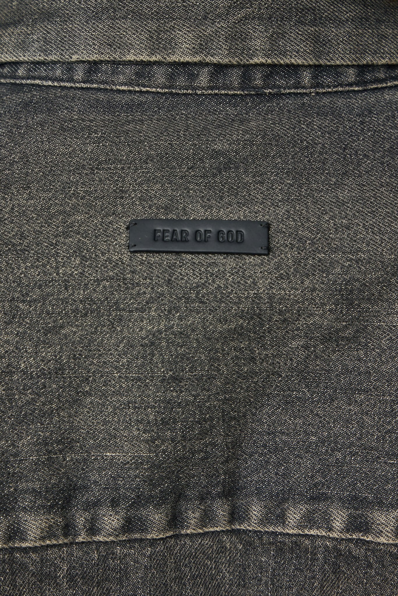 Fear of God - Snap Front Denim Overshirt Worn - LABELS