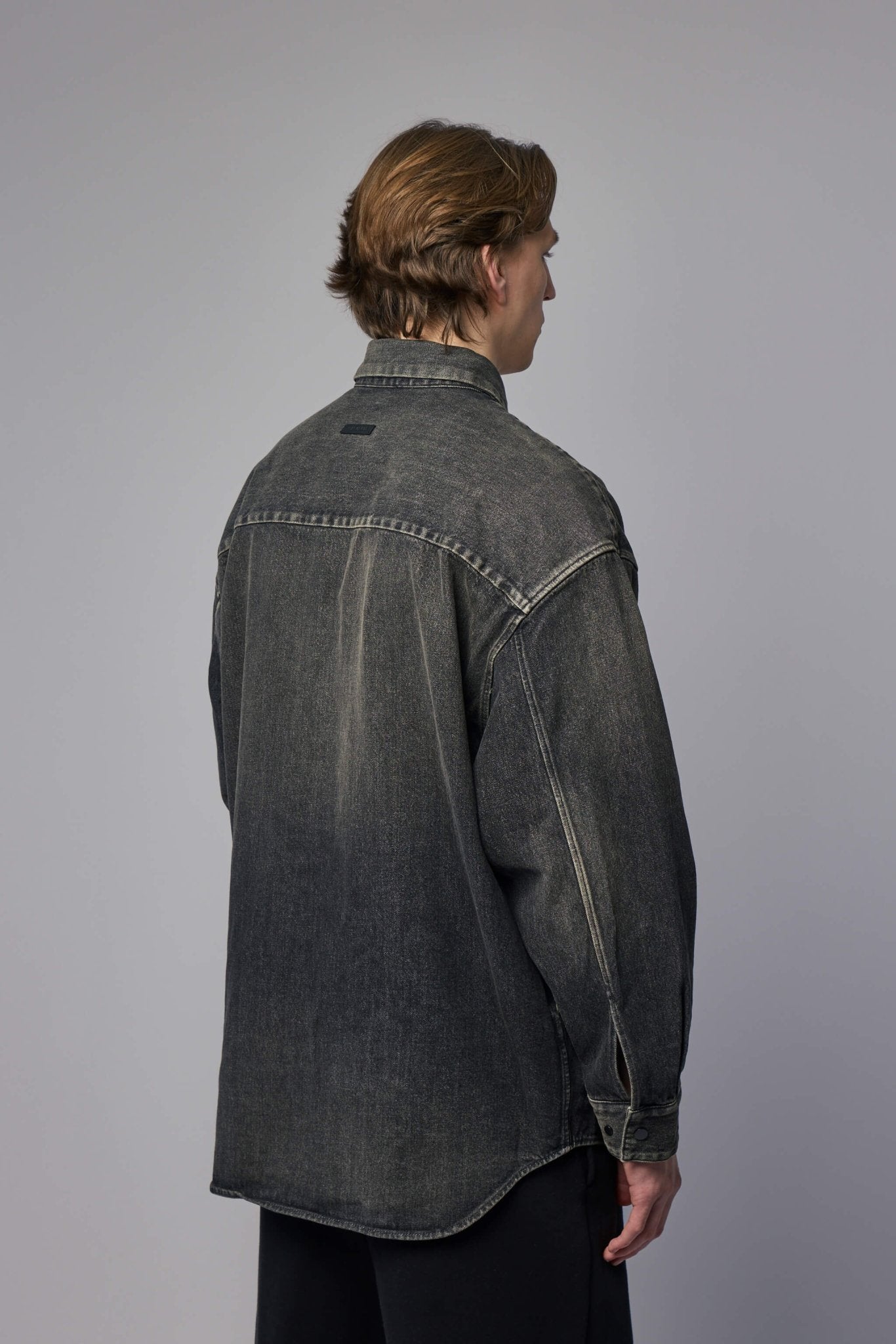 Fear of God - Snap Front Denim Overshirt Worn - LABELS