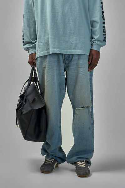 Straight 5 Pocket Jean