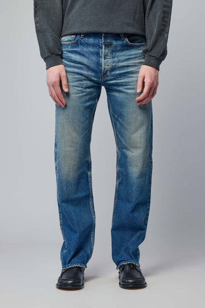 Straight 5 Pocket Jeans