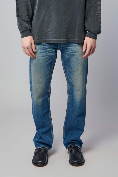 Straight 5 Pocket Jeans