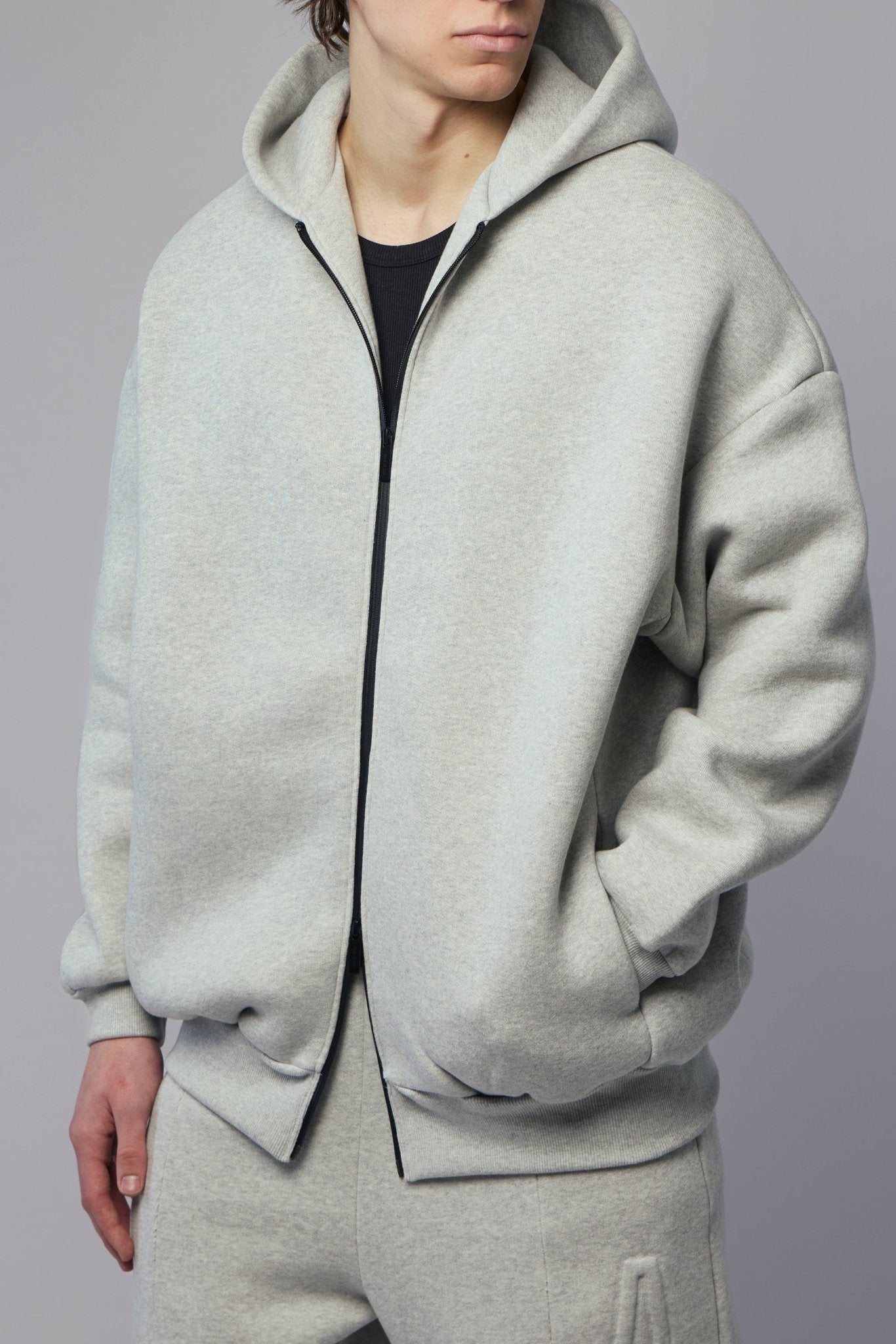 Fear of God - Zip Hoodie Melange - LABELS