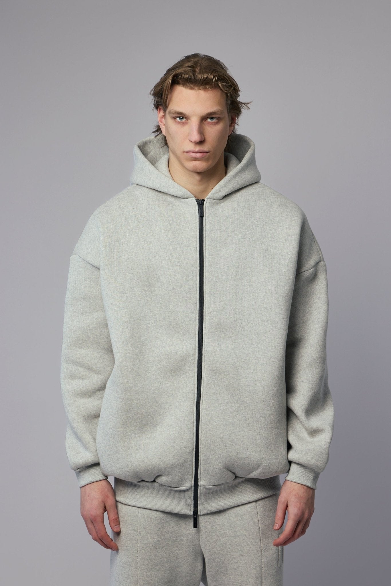 Fear of God - Zip Hoodie Melange - LABELS