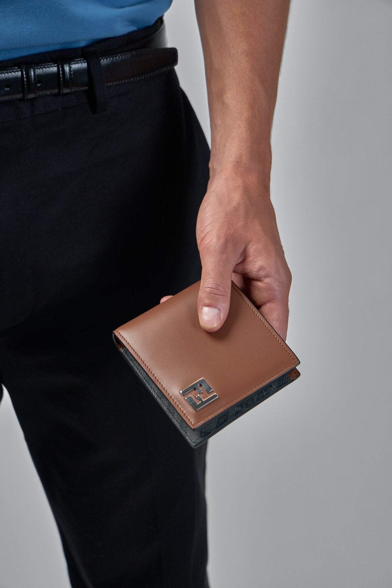 Fendi - Bi - Fold Wallet Calf Leather - LABELS