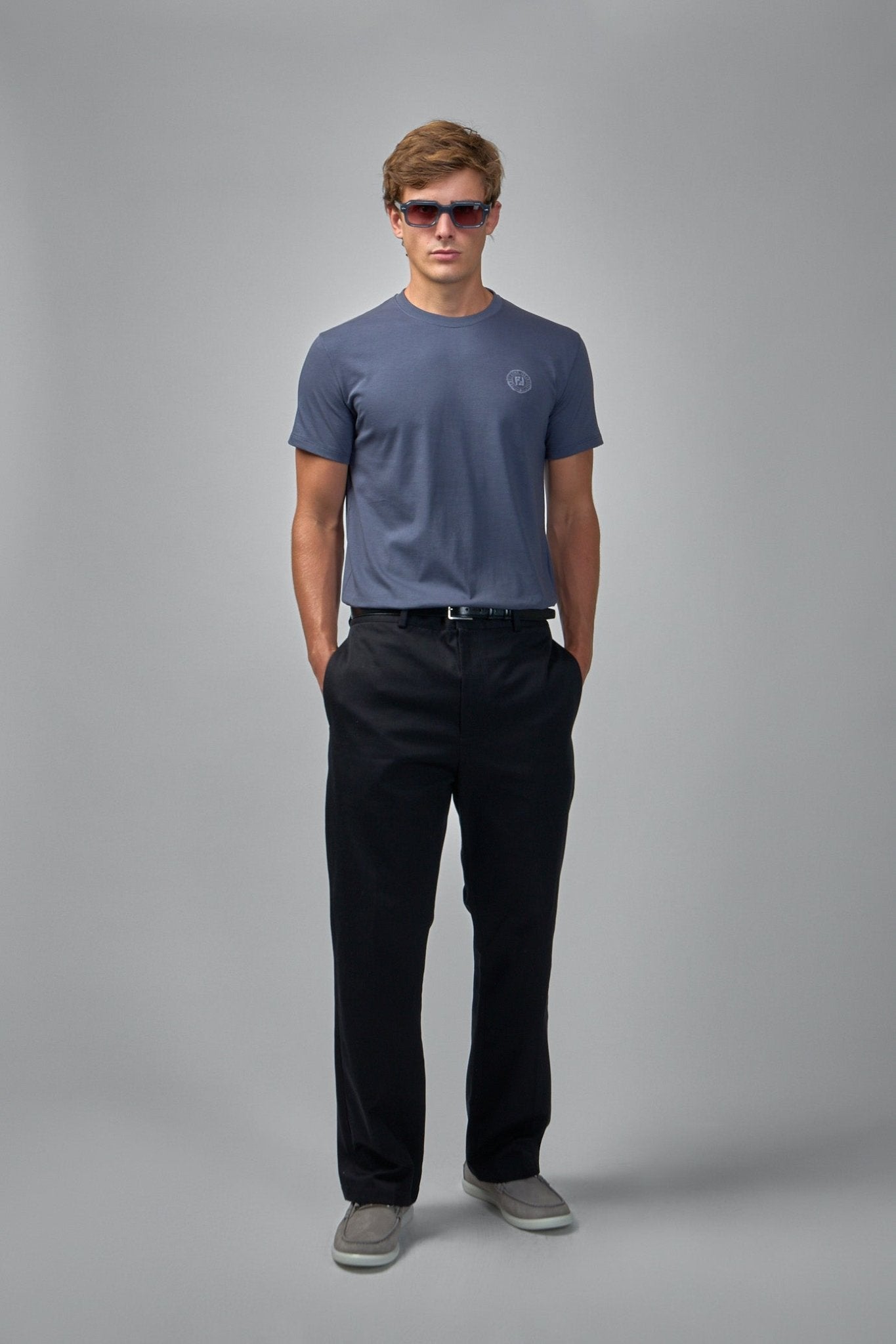 Fendi - Crewneck Monogram T-Shirt - LABELS