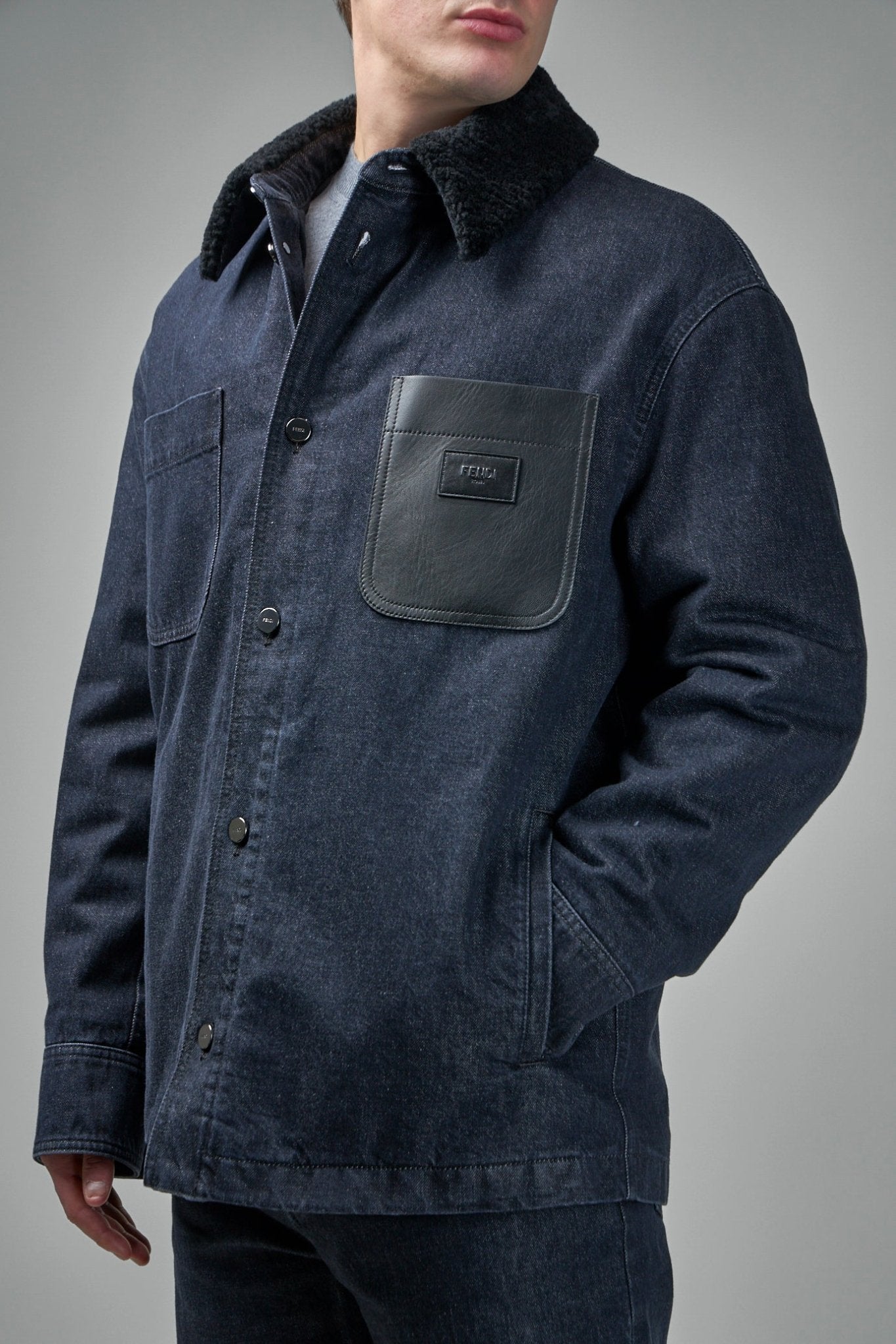 Fendi Jackets - Premium Cotton Denim Jacket – LABELS