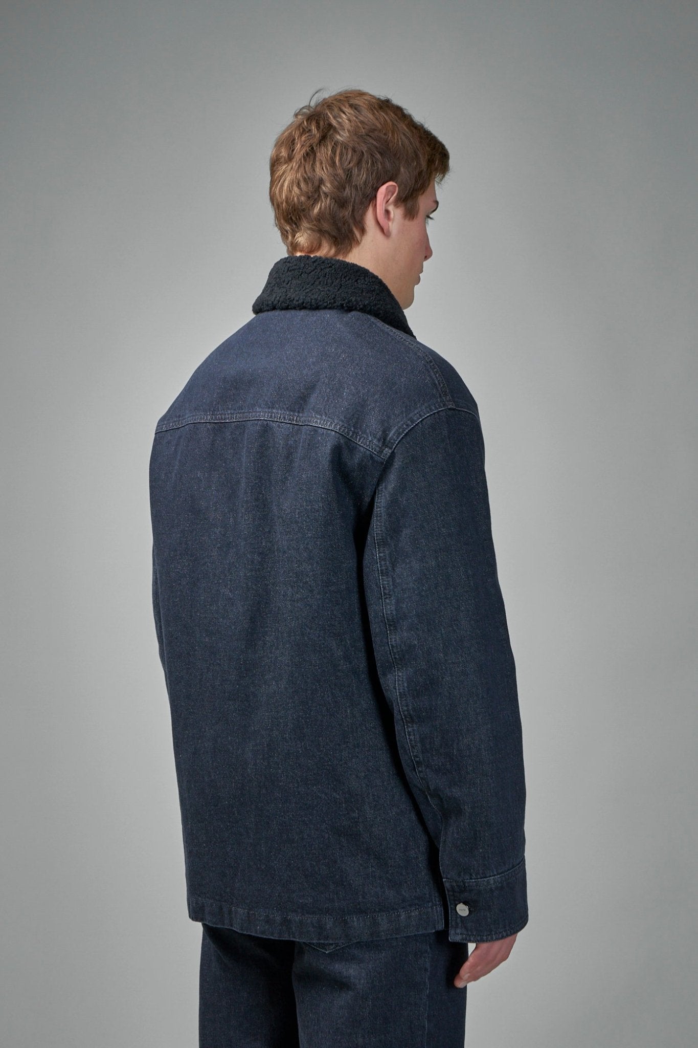 FENDI デニムライダージャケット　ボア Fendi Jackets - Premium Cotton Denim Jacket – LABELS
