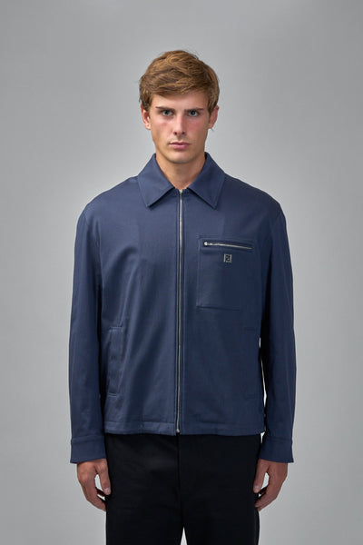 FW1393 AUVI F0PTH M.Blouson/ Webstoff blau dunkel