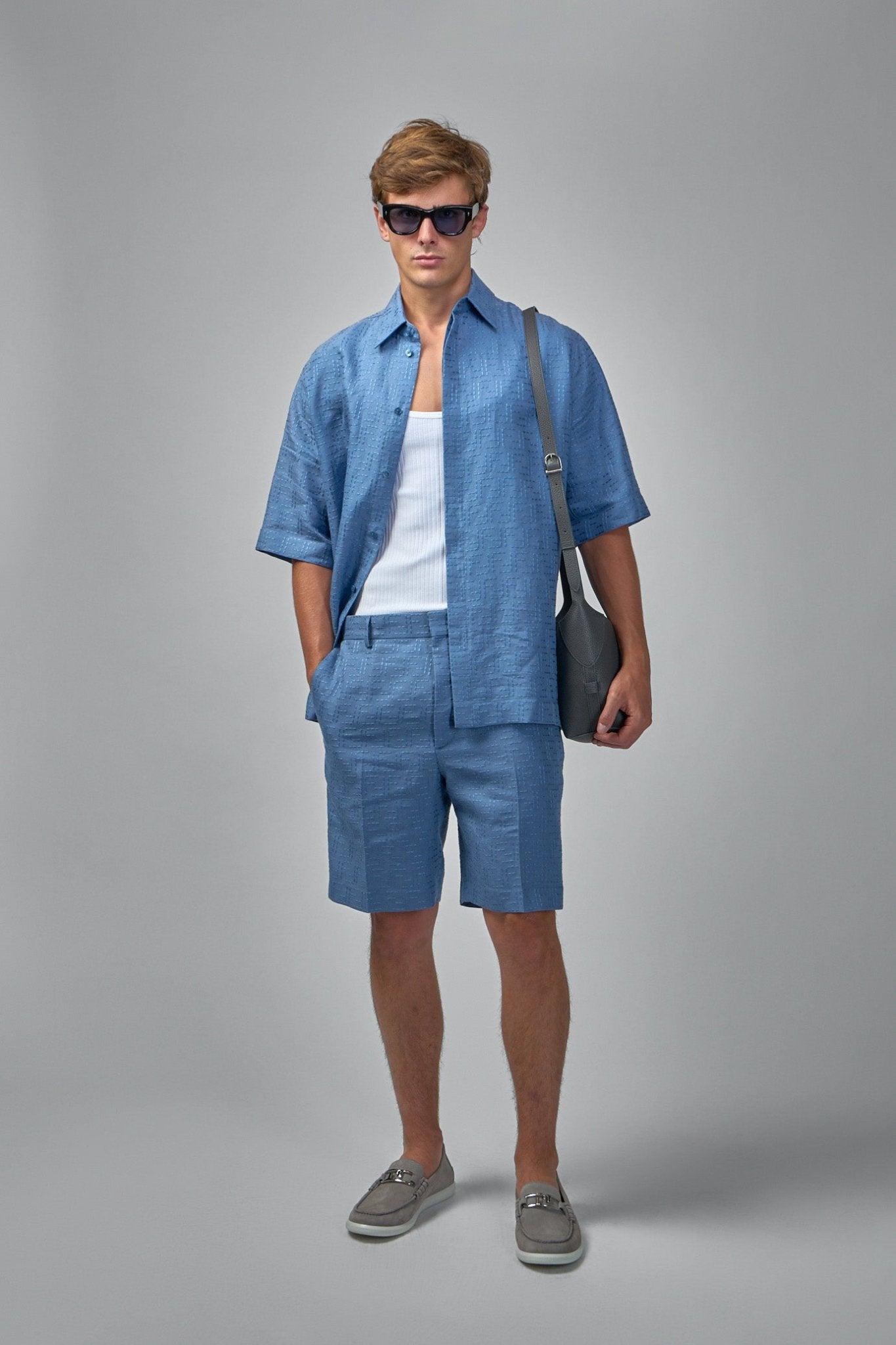 Fendi - Jacquard FF Bermuda Shorts - LABELS