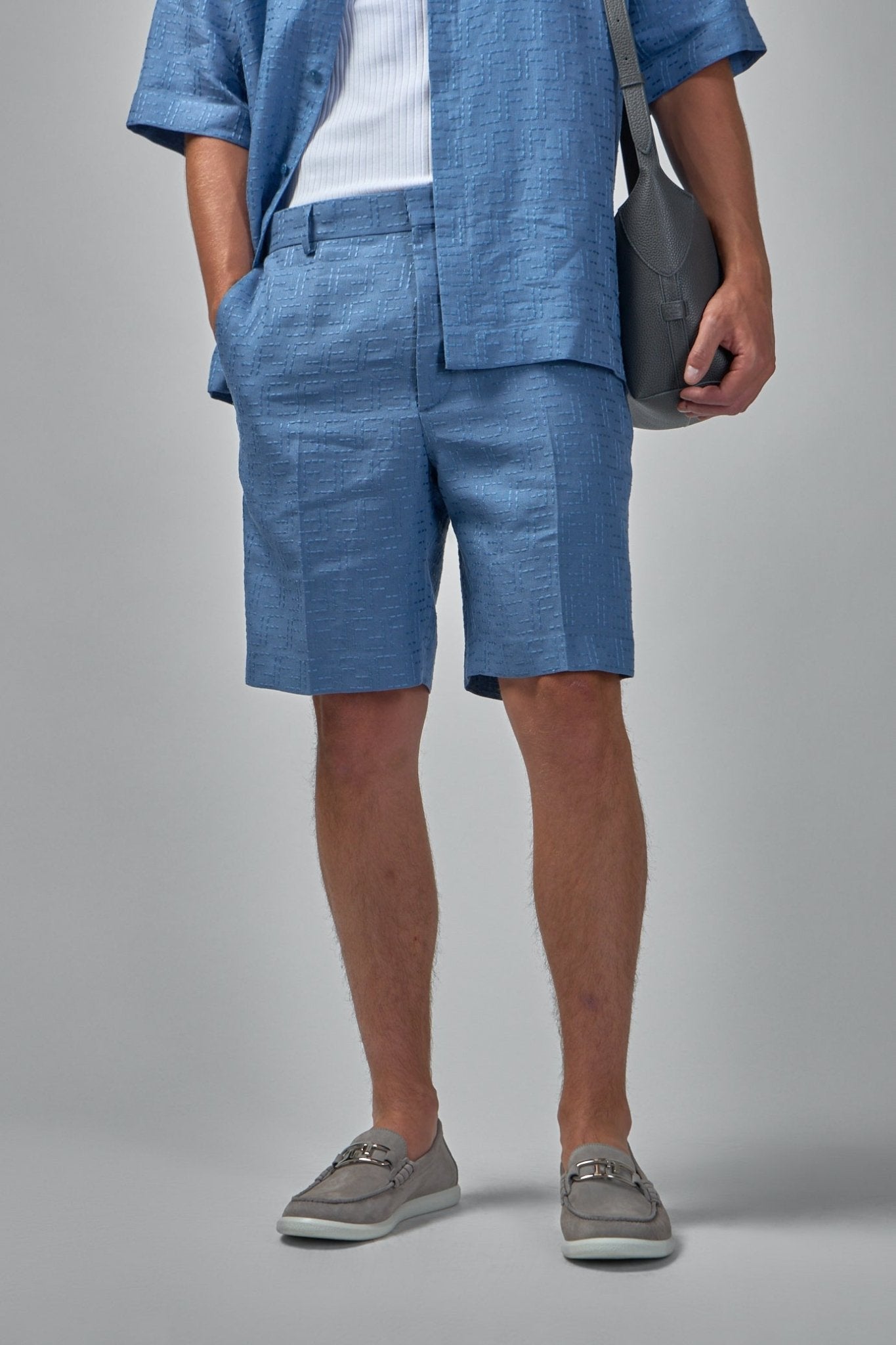 Fendi - Jacquard FF Bermuda Shorts - LABELS