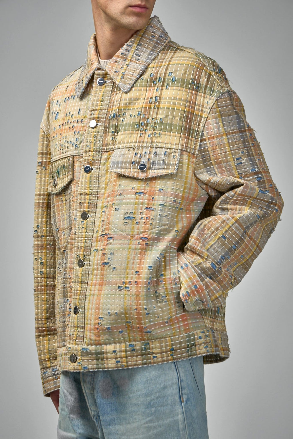 Fendi - Patchwork Jeans Jacket - LABELS