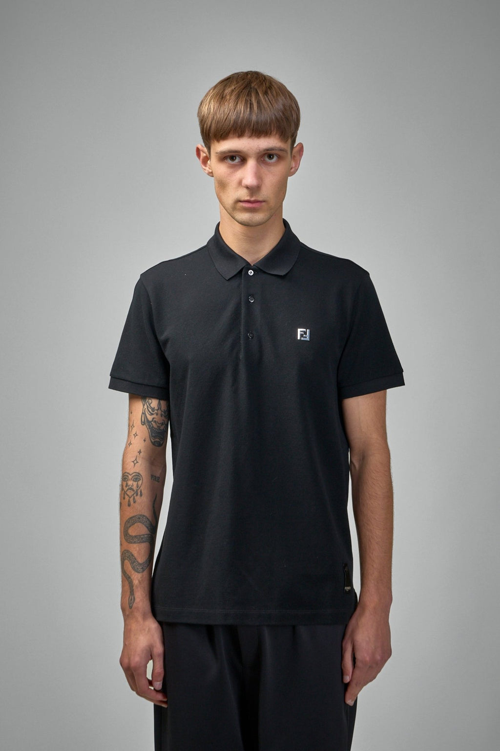 Fendi - Piqué Polo Shirt - LABELS