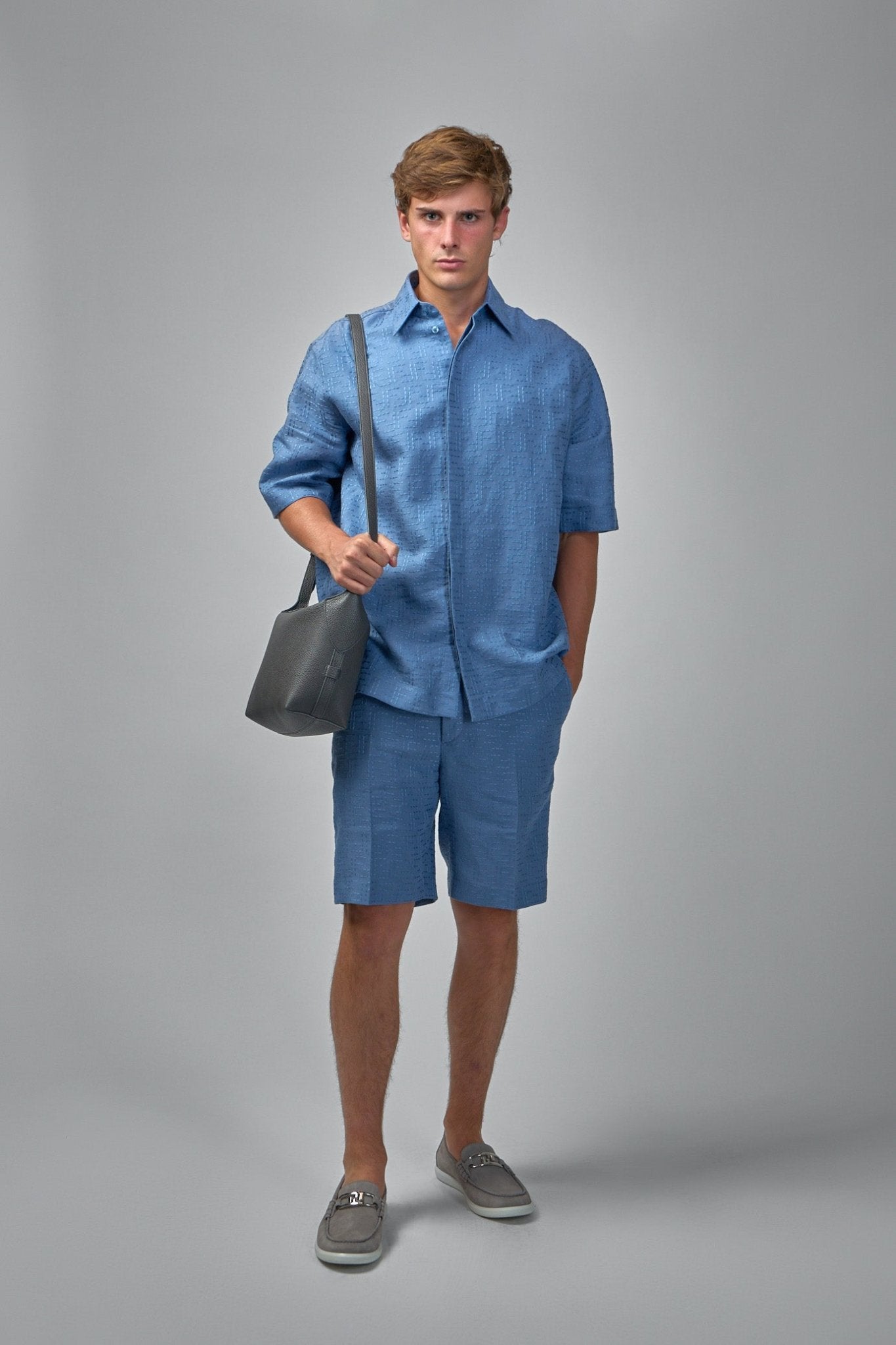 Fendi - Textured Finish Shirt - LABELS