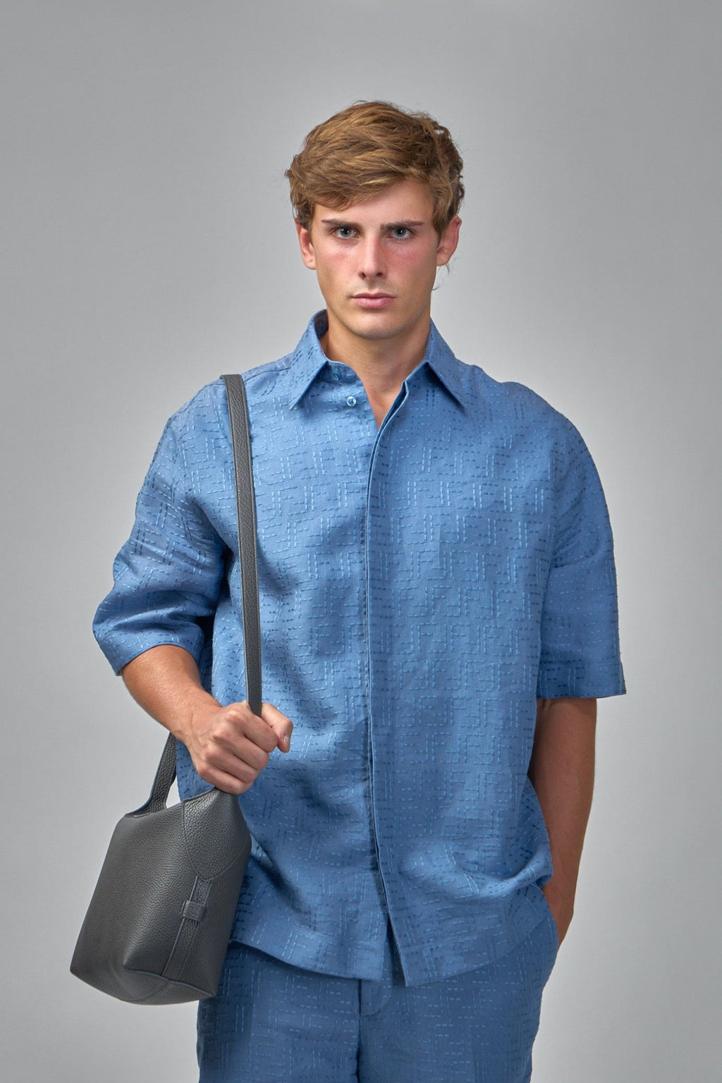 Fendi - Textured Finish Shirt - LABELS