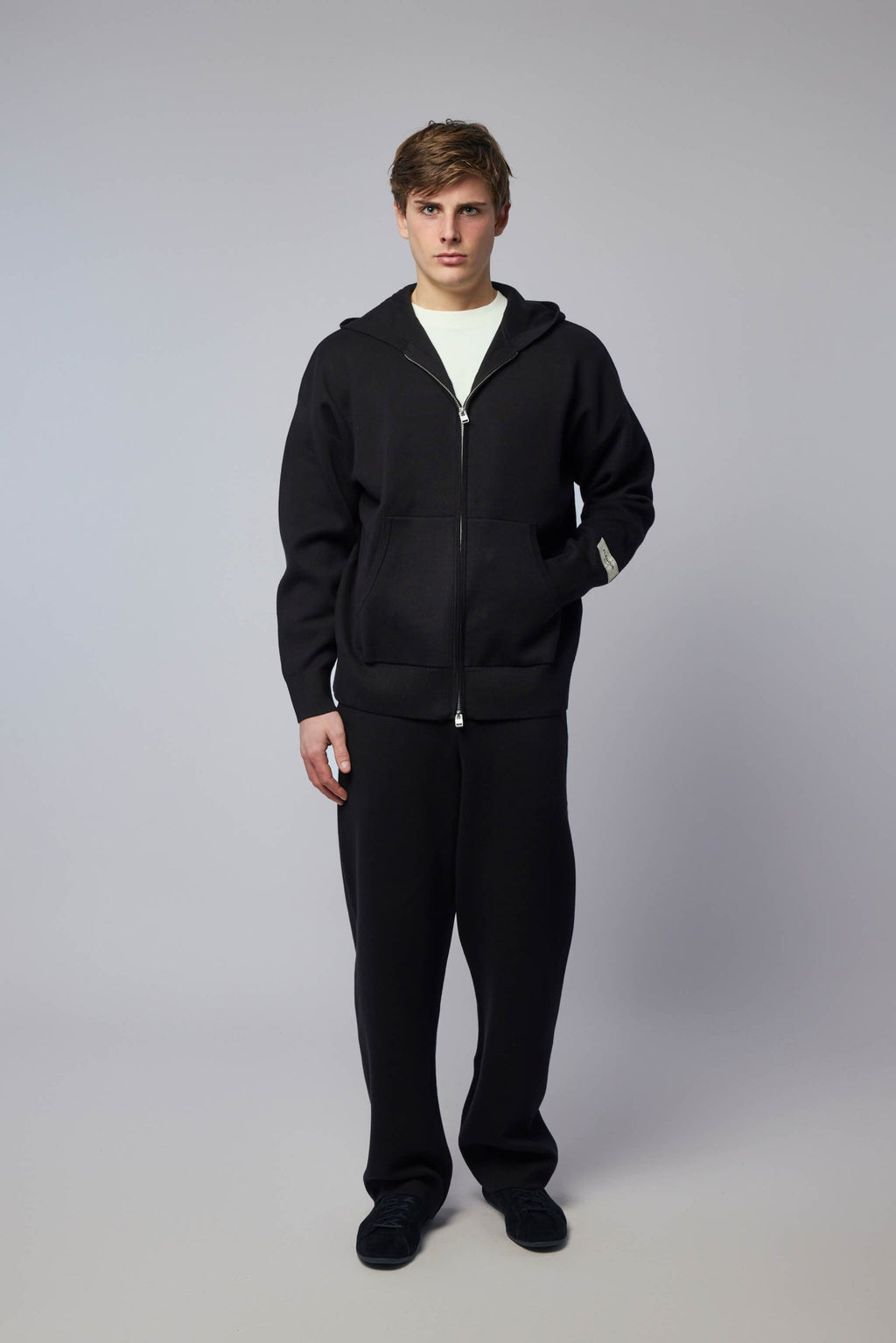 FLÂNEUR - Atelier Knit Zip - up - LABELS