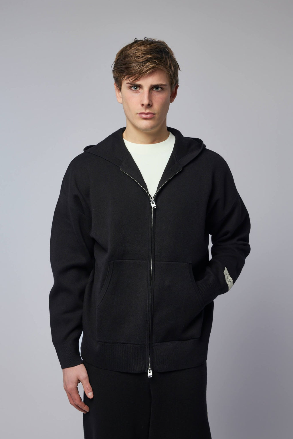 FLÂNEUR - Atelier Knit Zip - up - LABELS